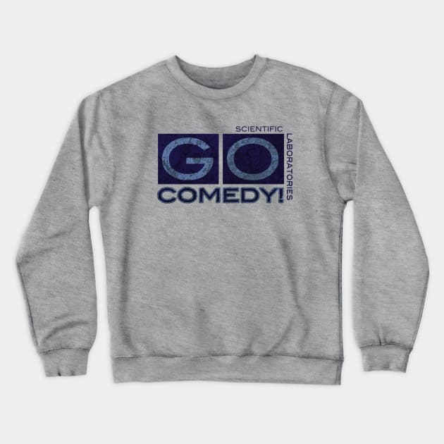 Go Comedy Scientific Laboratories Crewneck Sweatshirt by gocomedyimprov